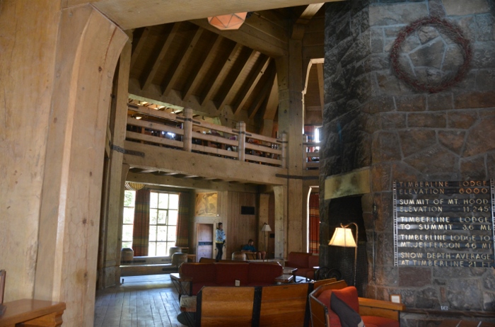 the lodge's interior